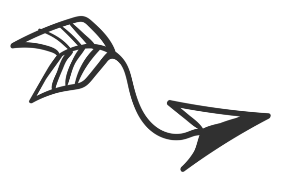 Bent Arrow Graphic: A Versatile Illustration for Modern Content Creators