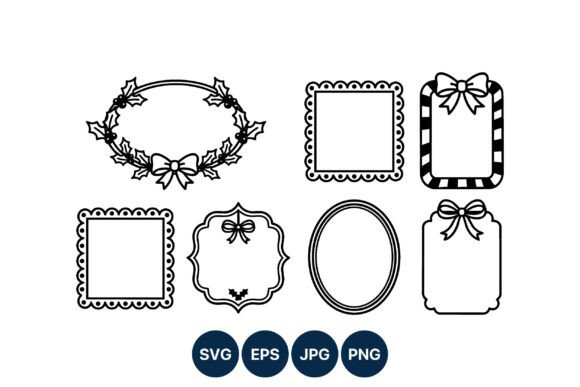 Christmas Wreath and Bow Decorative: A Versatile Graphic Design Asset for Seasonal Publishing