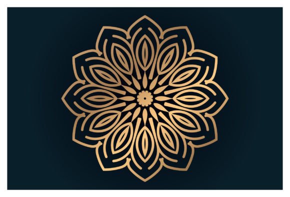 Colorful Mandala Decorative Background for Small Business Branding and Packaging