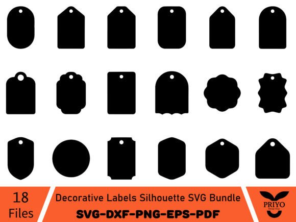 Decorative Labels Silhouette SVG Bundle: A Graphics & Illustrations Review for Sellers