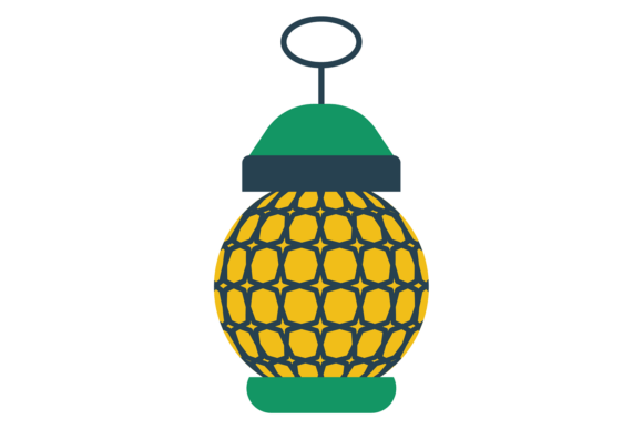 Decorative Lantern. Kareem Holiday Lamp: A Versatile Graphic Design Asset for Marketers