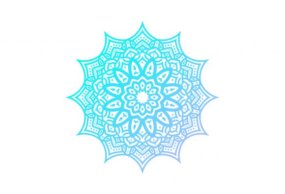 Flower Mandala Decorative Elements: A Versatile Graphic Design Asset for Branding