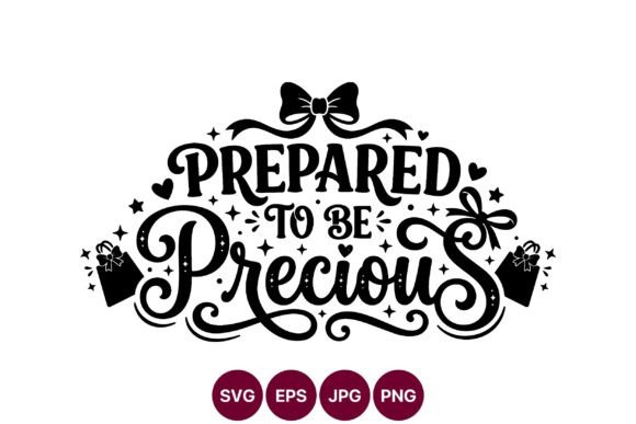 Precious Quote Decorative SVG: A Versatile Graphic for Festive Illustrations