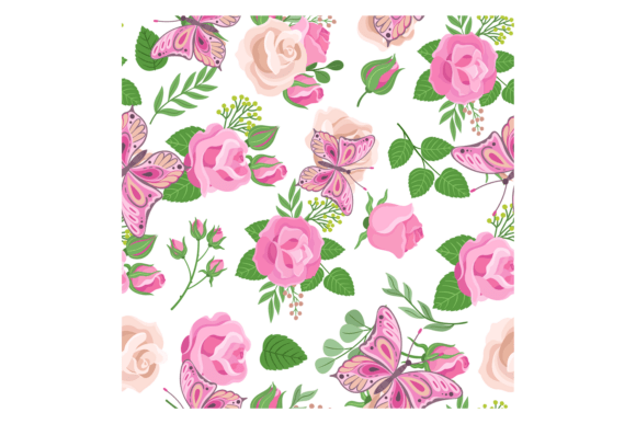 Rose Seamless Pattern for Cricut and Handmade Projects: A Graphic Design Asset Review